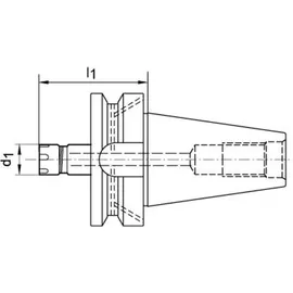 Fortis Spannzangenfutter Mini SK40 ER16M A160 Fortis