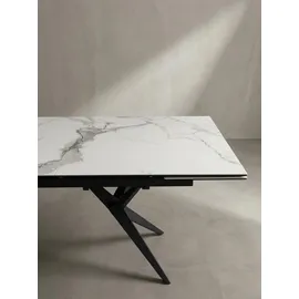KADIMA DESIGN Esszimmertisch 180 - 260 cm weiß
