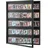 Vevor Vitrine für Sportkarten 61,7 x 77,5 x 5,5 cm Schwarz