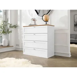 Mirjan24 Kommode Gacoris 4SZ mit 4 Schubladen, Rechteckig, 92x91x43 cm, Wohnzimmer, Kommoden & Sideboards, Kommoden