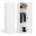 Topeshop SD-50 Kleiderschrank 180 x 50 x 50 cm Weiß