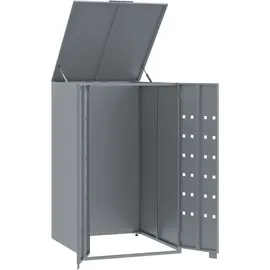 deluke Mülltonnenbox GORILO 69 x 79 x 117 cm grau