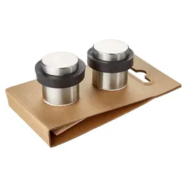 SOTech Türstopper STOPPER 36 mm H 32 mm Edelstahl SS201 gebürstet) Bodenmontage Selbstklebend Stockschraube