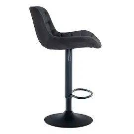 CLP Barhocker Tover schwarz/Samt