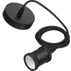 Philips Lighting E27-Fassung m. Zul. Fassung schwarz CORDmodern#16776200