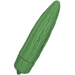 Gurke-Minivibrator, 12,3 cm, grün