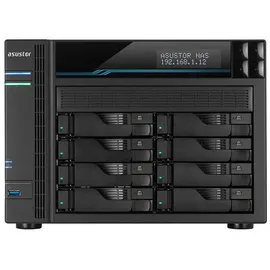 ASUSTOR Lockerstor 8 Leergehäuse Schwarz
