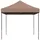 vidaXL Partyzelt Faltbar Pop-Up Braun 410x279x315 cm