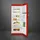 Smeg FAB30RRD5 Retro-Kühl-Gefrierkombination (222 l, 1720 mm hoch, Rot)
