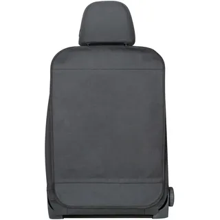 Walser Rückenlehnenschutz XL, Trittschutz-Auto, robuster Autositzschoner für die Rückseite, Rücksitzschoner 66x45cm schwarz