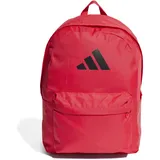 Adidas Classic 3BARS Backpack, Pure Ruby/Black, One Size