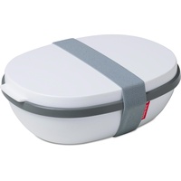 MEPAL Lunchbox Ellipse Duo Aufbewahrungsbehälter 1.4l weiß (107640030600)