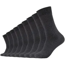 CAMANO Comfort Socks, einfarbig, 9er Pack grau 43-46