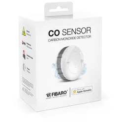 Fibaro CO Sensor, Temperatur, Kabellos, Bluetooth, Weiß, Akku