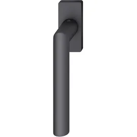 FSB Fenstergriff 34 1076 eckige Rosette, - schwarz matt