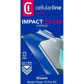 Cellular Line Impact Glass Capsule für Xiaomi Redmi Note 15 Pro 5G