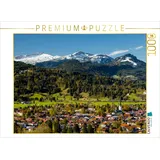 Calvendo Verlag GmbH CALVENDO Puzzle Oberstdorf 1000 Teile Lege-Größe 64x48cm Foto-Puzzle für glückliche Stunden