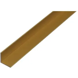 GAH Alberts Alberts Winkelprofil, Gleichsch., Alu Gold Elox., Lxbxhxs 1000 X 15 X 15 X 1 Mm