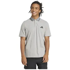 adidas Essentials SMALL Logo Pique Polo Shirt Schwarz XL