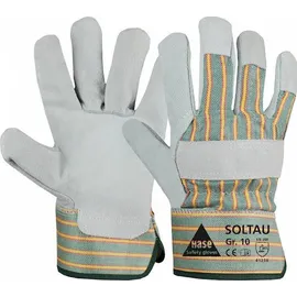 Hase Safety Gloves Hase Soltau Arbeitshandschuh aus Spaltleder Größe 11