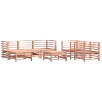 vidaXL 7-tlg Garten-Lounge-Set Massivholz Douglasie Modell 18