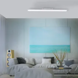 just light. Fleet 1 LED-Deckenpanel 100 x 10 cm weiß