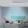 just light. Fleet 1 LED-Deckenpanel 100 x 10 cm weiß