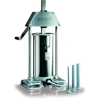 F.Dick F. DICK Wurstfüller (Füllmenge 9 Liter, Wurstfüllmaschine für Metzger / Fleischer / Hobbyköche / BBQ, inkl. Füllrohre, Wurstmaschine aus Edelstahl, einfache Anwendung)