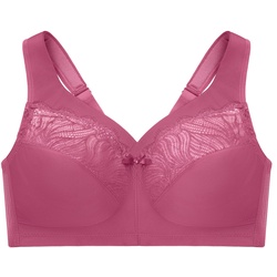GLAMORISE MagicLift Natürlich formender Stütz-BH - Rot-Violett Unterwäsche   Damen 