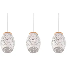 Trio Reality Pendelleuchte Bidar 3-flammig Weiß matt