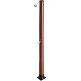 Gre Solardusche 2021, Braun, 11x200x11 cm, Freizeit, Pools und Wasserspaß, Gartenduschen