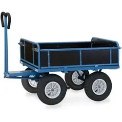 fetra Handpritschenwagen 6454L - Tragkraft 1000kg Luft-Bereifung