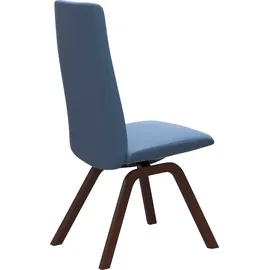 Stressless Polsterstuhl "Laurel" 49x105x60 cm Leder BATICK, Vollholz, blau (lazuli blue batick, walnuss) Polsterstühle (20803969-0)