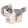Uni-Toys Kätzchen stehend 18 cm Grau