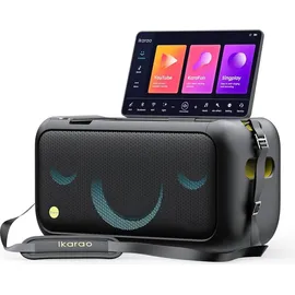 ikarao Break X1 Karaoke-Anlage Touchscreen, Inkl. Mikrofon