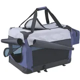 Nobby Traveller Plus 60 x 42 x 42 cm Blau/Grau
