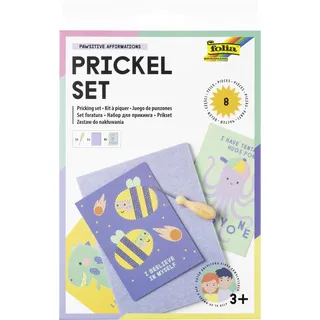 Folia Prickelset mehrfarbig