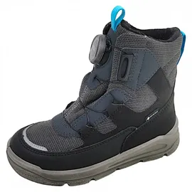 superfit Jungen Mars Warm Gefütterte Gore-tex Schneestiefel, Schwarz Hellgrau 0070, 38