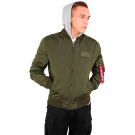 Alpha Industries MA-1 TT Hood dark green XXL