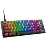 Ducky One 3 Aura Black Mini Gaming Tastatur, RGB LED - MX-Red (US)