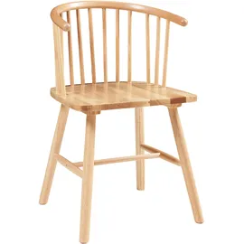 [en.casa] Esszimmerstuhl Stami 2er Set Holz Natur