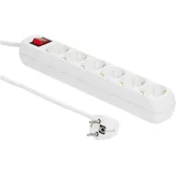 MicroConnect MicroConnect, Steckdosenleiste, Verlängerungsschnur (6x, CEE 7/4, 5 m)