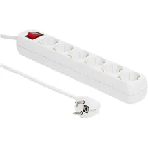 MicroConnect MicroConnect, Steckdosenleiste, Verlängerungsschnur (6x, CEE 7/4, 5 m)