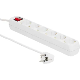 MicroConnect MicroConnect, Steckdosenleiste, Verlängerungsschnur (6x, CEE 7/4, 5 m)
