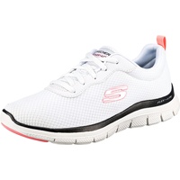 SKECHERS Flex Appeal 4.0 - Brilliant View white/black/pink 41