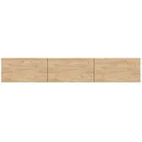 HANAH Home Stylish TV Stand Lowboard 150 x 30 x 32 cm Kiefer Melaminbeschichtete Spanplatte