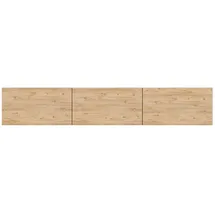 HANAH Home Stylish TV Stand Lowboard 150 x 30 x 32 cm Kiefer Melaminbeschichtete Spanplatte