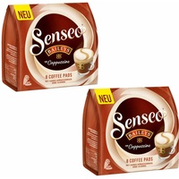 Senseo Typ Cappuccino Baileys Kaffeepads, Kaffee, Löslicher Kaffee, 2 x 8 Pads
