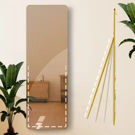 CLP Spiegel Gurnee, Standspiegel und Wandspiegel in einem, Ganzkörperspiegel Metallrahmen in mehreren Größen und Farben