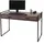 Mendler Schreibtisch HWC-F58 Wildeiche-Optik / Braun